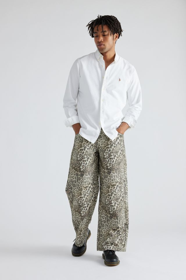 JADED LONDON Leopard Fade 豹柄デニム Jaded London Faded Leopard Baggy Fit Jean | Urban Outfitters