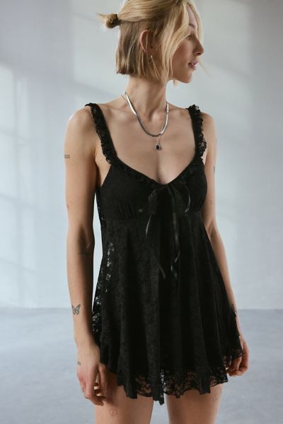 Barboteuse Babydoll en Dentelle Primrose UO