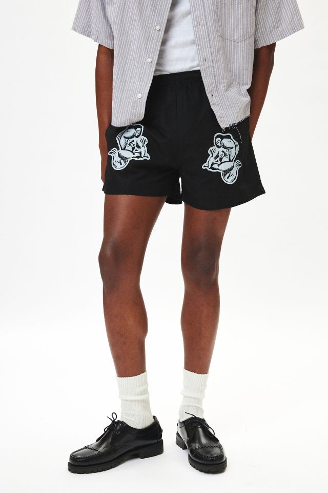 Gouche Femme En Mouvement Graphic Print Short #2