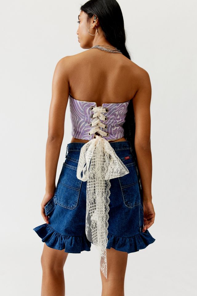 Tessa Fay X Urban Renewal Reversible Corset Top #1