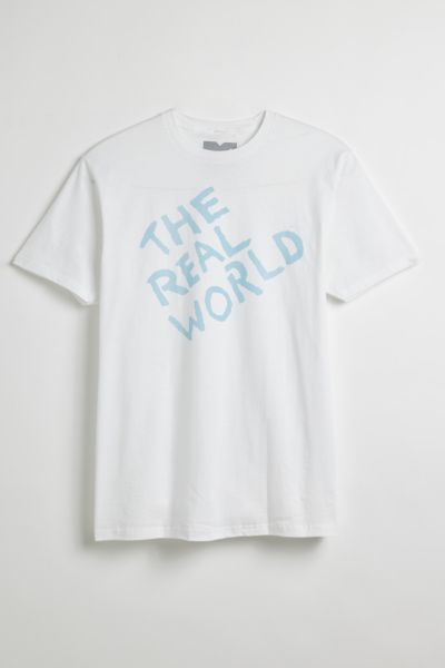 Shop Urban Outfitters The Real World Tee In White, Men's At