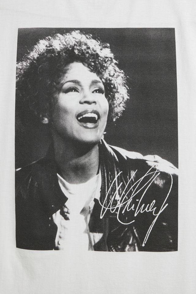 Whitney Houston Photo Graphic Tee | Urban Outfitters