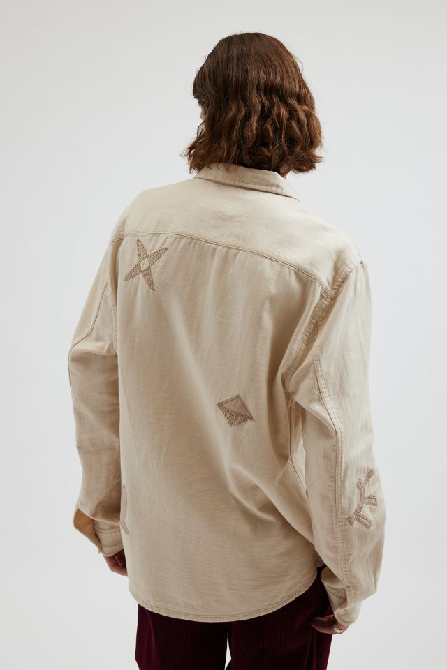 Wax London Trin Long Sleeve Button-Down Shirt #1