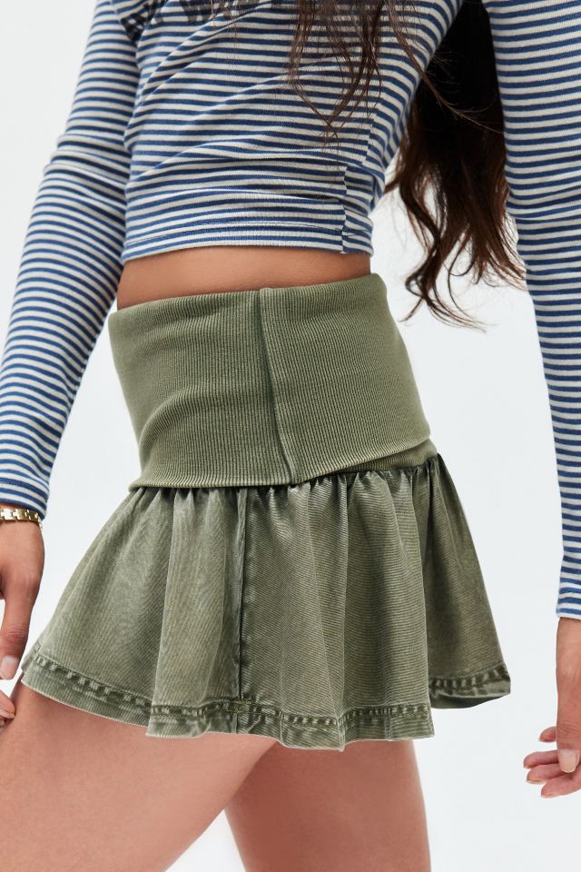 BDG Yelena Foldover Micro Skirt #3