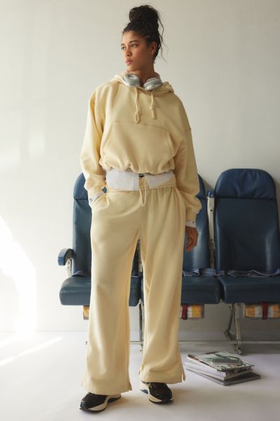 Shop Out From Under Hoxton Piping Sweatpant In Cream, Women's At Urban Outfitters