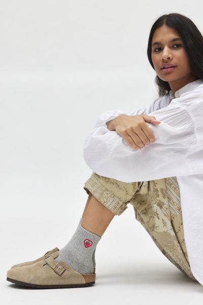 Icon Quarter Ribbed Crew Sock