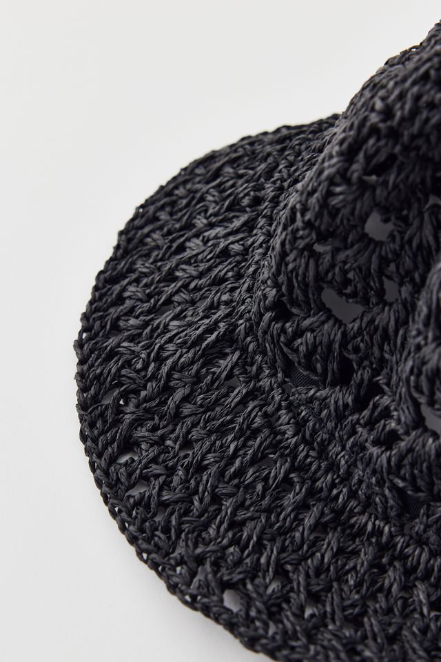 Woven Straw Bucket Hat Urban Outfitters