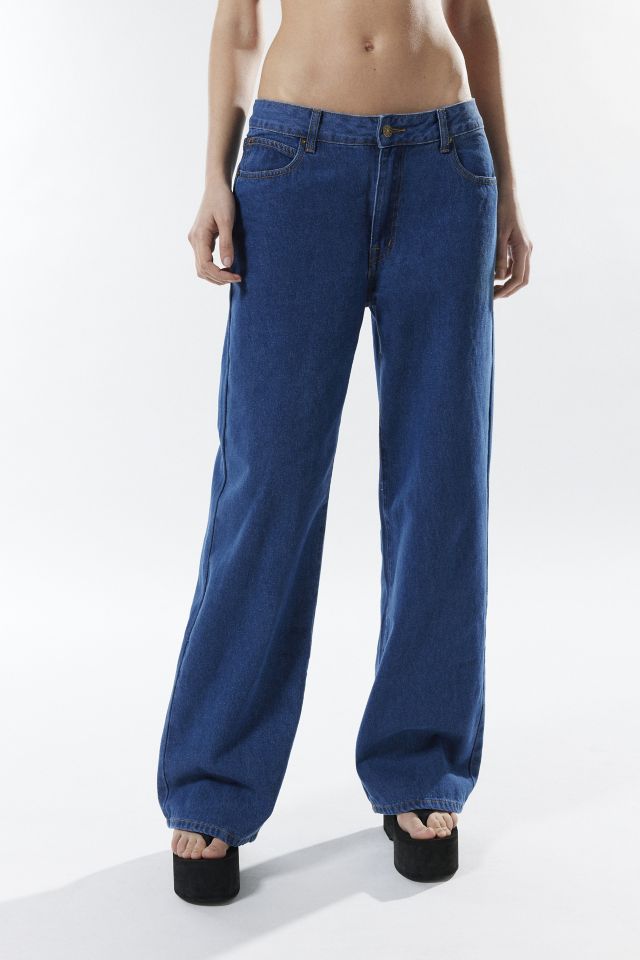 Lioness Top Model Low-Rise Straight Leg Jean #1