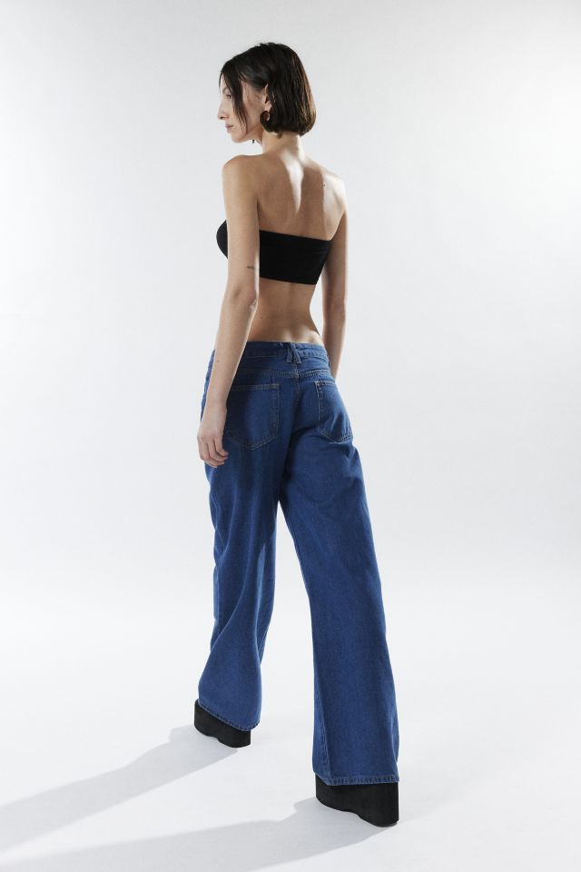 Lioness Top Model Low-Rise Straight Leg Jean | Urban Outfitters
