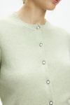 Kimchi Blue Rachel Pearl Embellished Button Cardigan