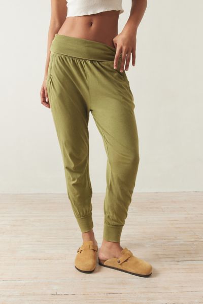 Out From Under Foldover Slim Jogger Pant