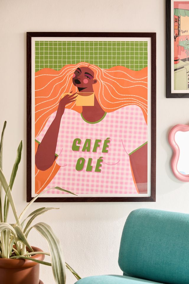 Maritza Lisa Café Olé Art Print Urban Outfitters Canada