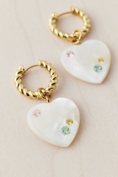 NOTTE Jewelry Heart To Heart Glow Earring