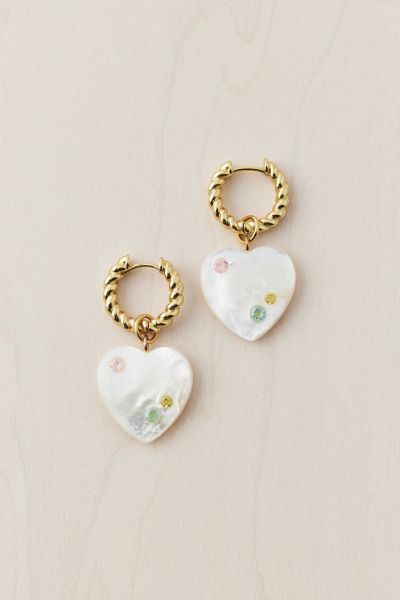 NOTTE Jewelry Heart To Heart Glow Earring