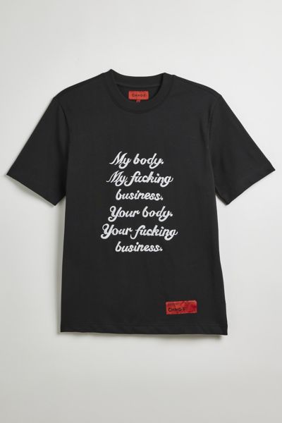 CHNGE UO Exclusive My Body Business Tee