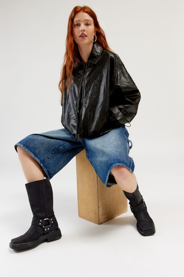Lioness Nirvana Faux Leather Bomber Jacket #2