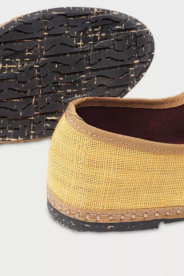 Flabelus Linen Mary Jane Flat #3