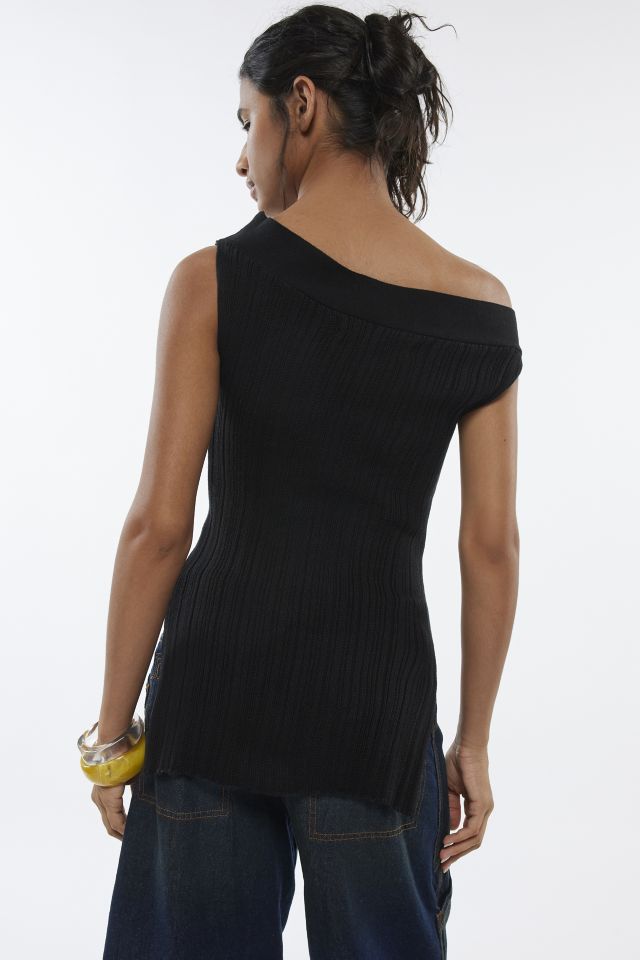 Silence + Noise Emily Off-The-Shoulder Tunic Sweater #2