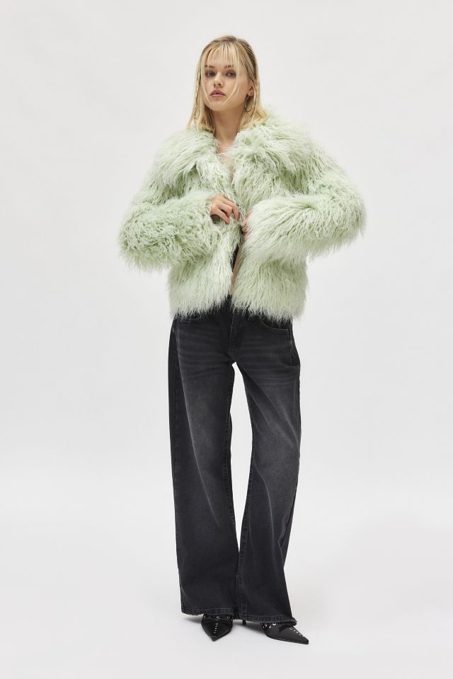Veste courte en fausse fourrure Saint Tropez Unreal Fur #1