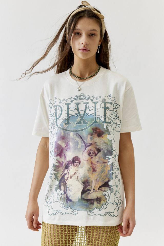 Pixie Distressed T-Shirt Dress #3