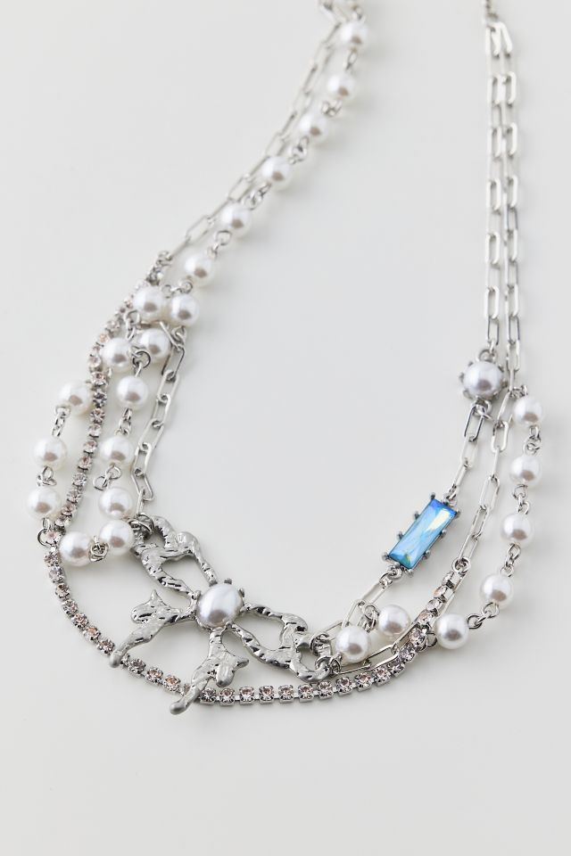 Collier Superposé Noeud Fondu #2