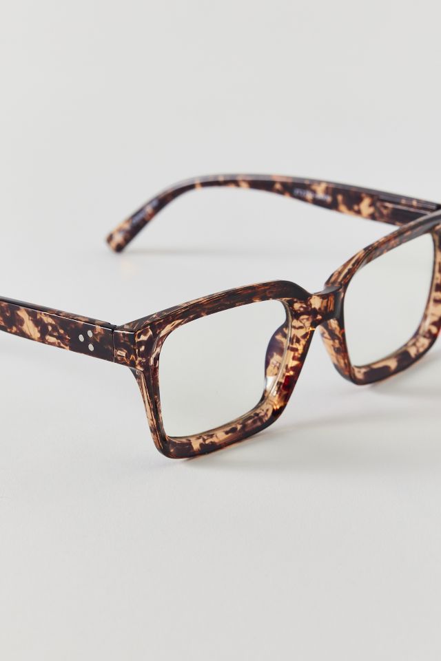 Thick Frame Blue Light Glasses #1