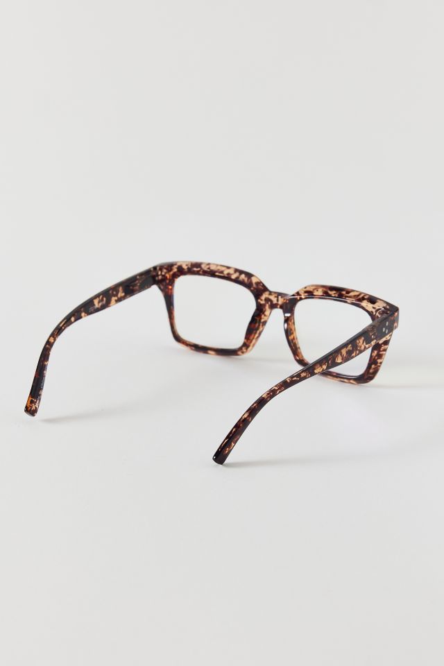 Thick Frame Blue Light Glasses #2