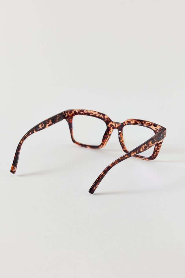 Lunettes à Monture Épaisse Anti-lumière Bleue #3