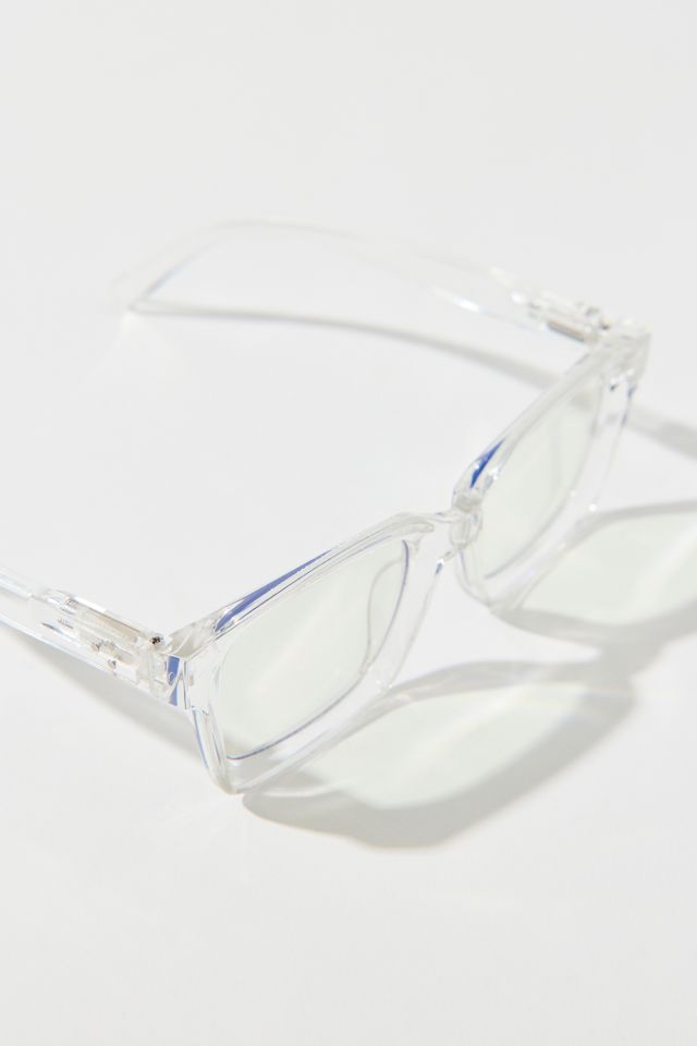 Lunettes à Monture Épaisse Anti-lumière Bleue #1