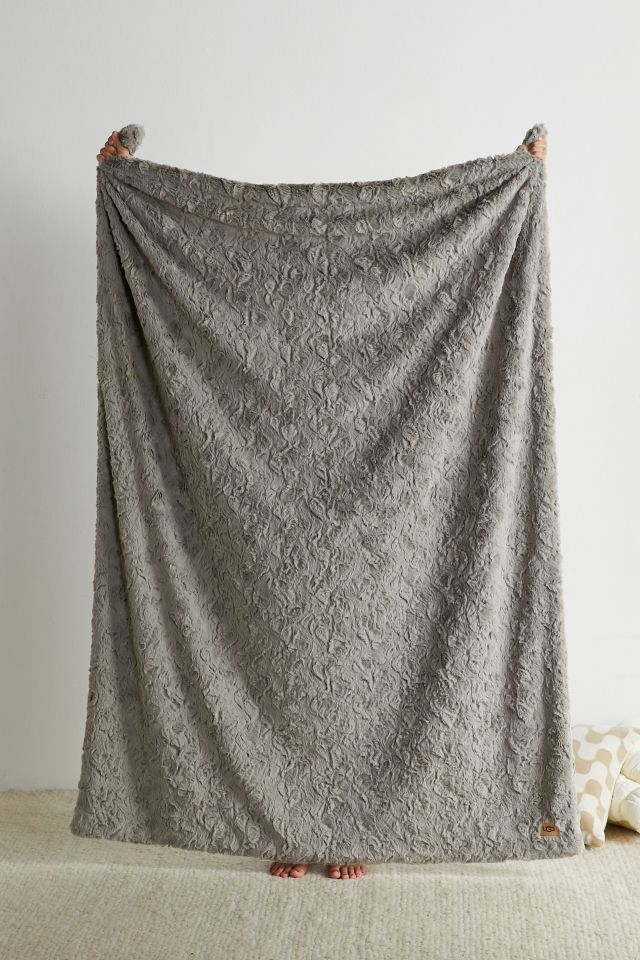 UGG Adalee Faux Fur Throw Blanket #1