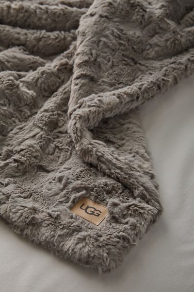 UGG Adalee Faux Fur Throw Blanket