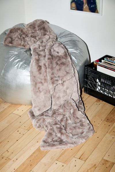 UGG Adalee Faux Fur Throw Blanket