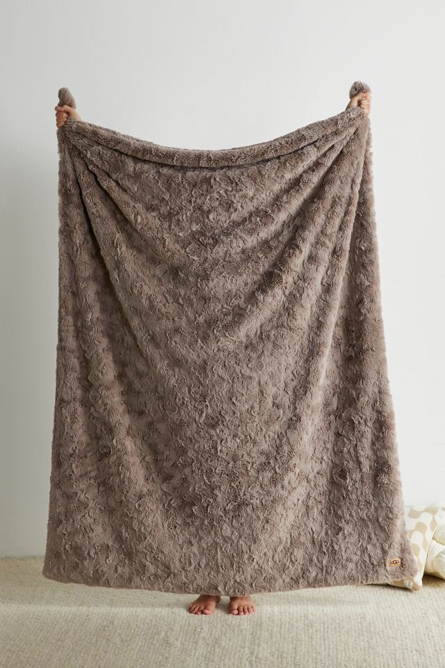 UGG Adalee Faux Fur Throw #1