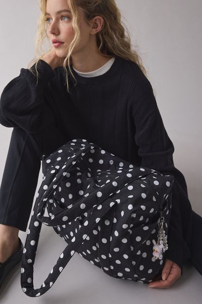 BAGGU Small Nylon Crescent Bag