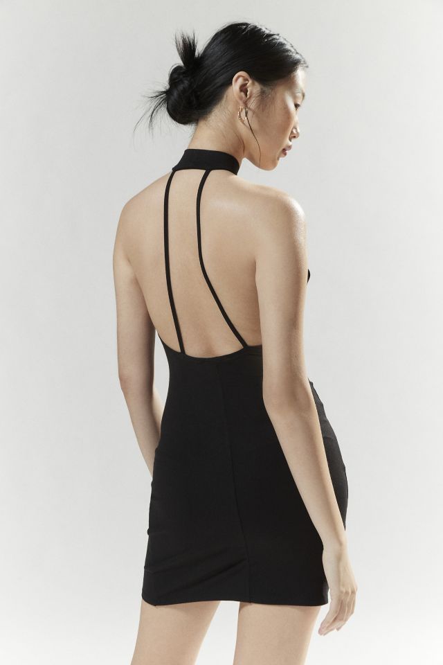 Silence + Noise Olivia Open-Back Halter Dress #1