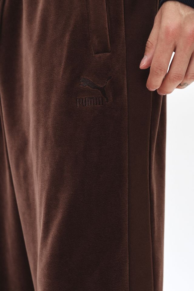 Puma velour pants deals