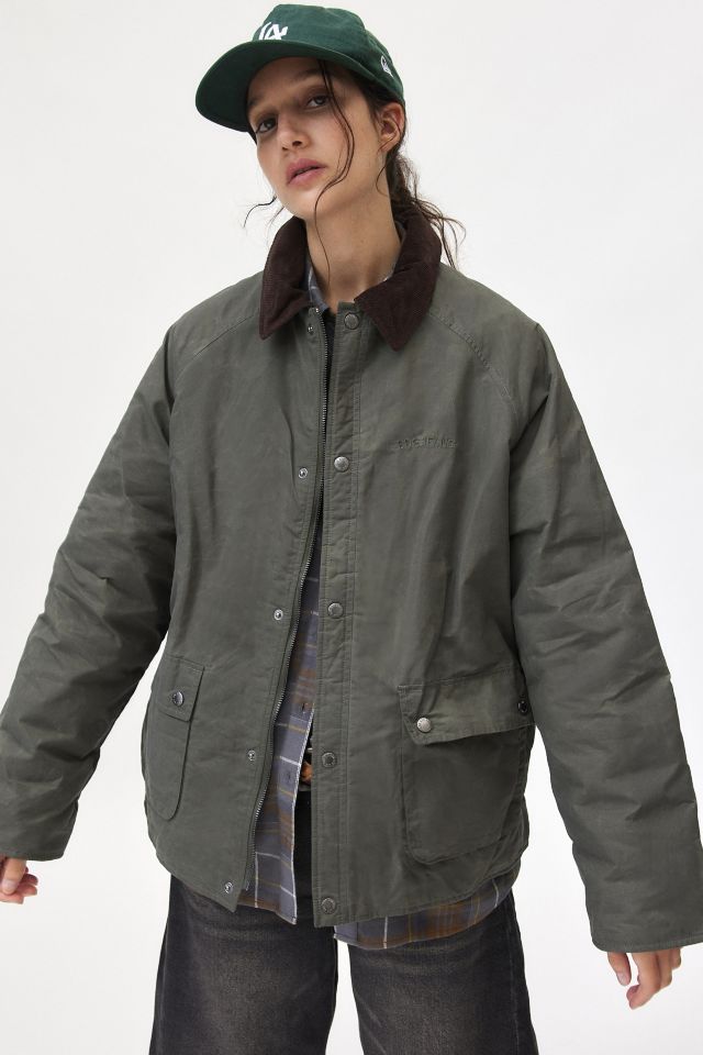 BDG George Waxed Barn Jacket Urban Outfitters Canada