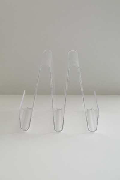Squiggle Acrylic Magazine Rack