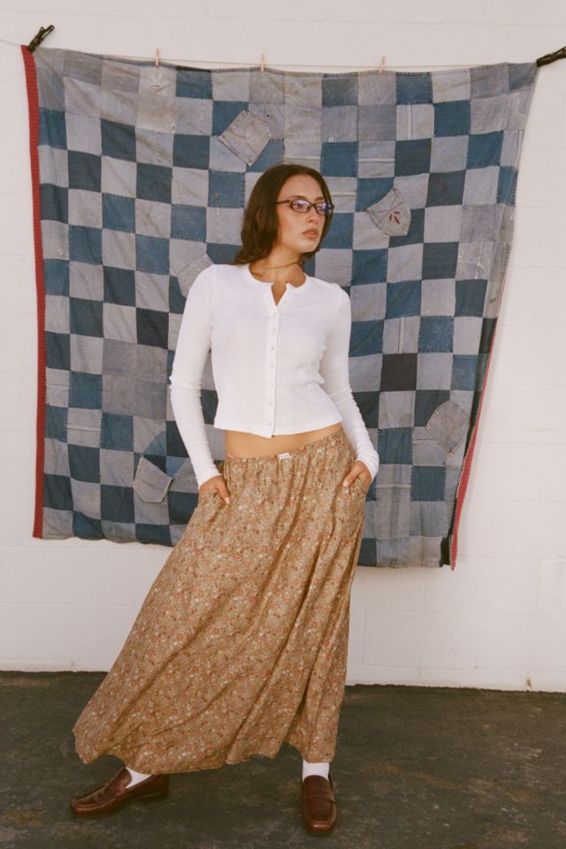 RAT BOI Plaid Dream Maxi Skirt #3