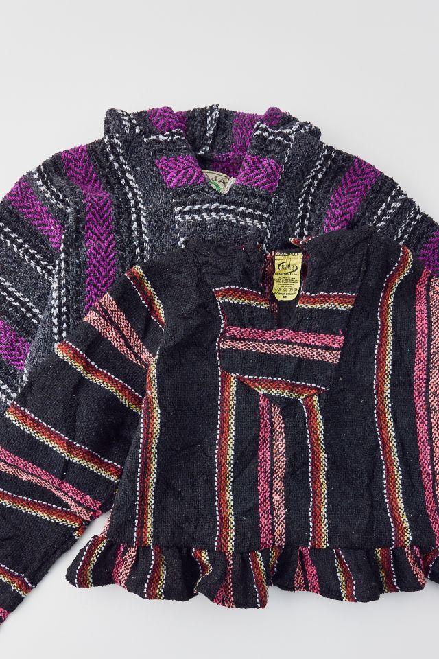 Urban Renewal Remade Peplum Ruffle Beach Hoodie Sweatshirt #1