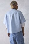 UO Solid Cutoff Oxford Shirt