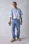 UO Solid Cutoff Oxford Shirt