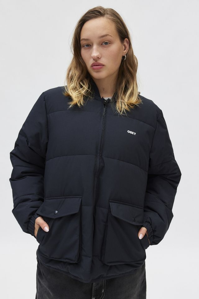 OBEY Olympia Puffer Jacket #1