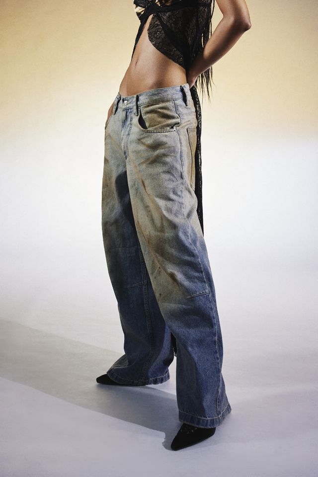 Jaded London Colossus Mud Wash Jean | Urban Outfitters Canada