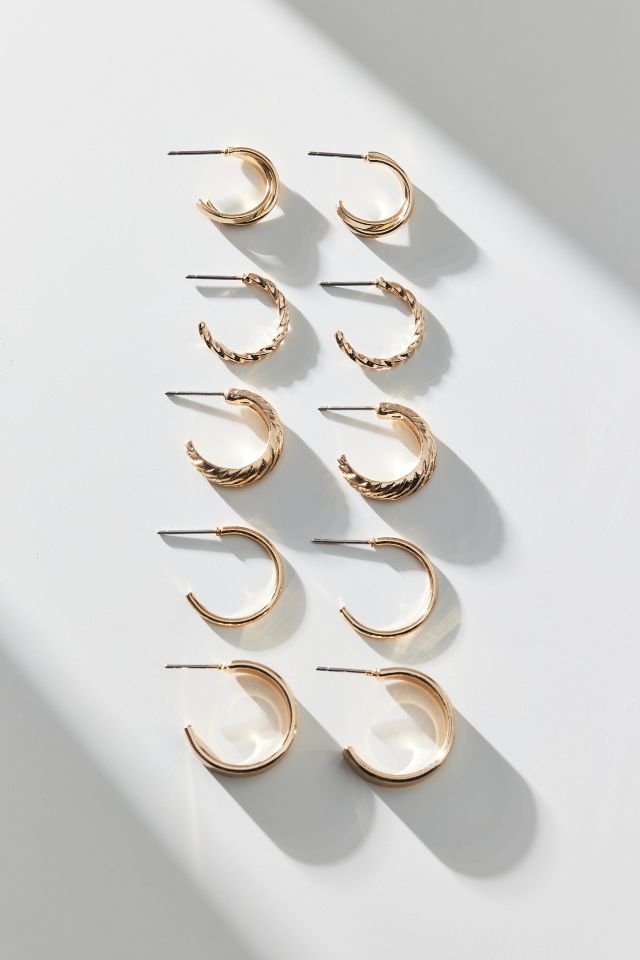 Ebbie Hoop Earring Set #1