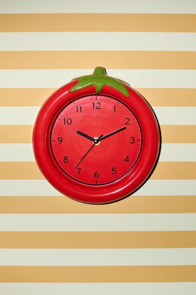 Tomato Wall Clock