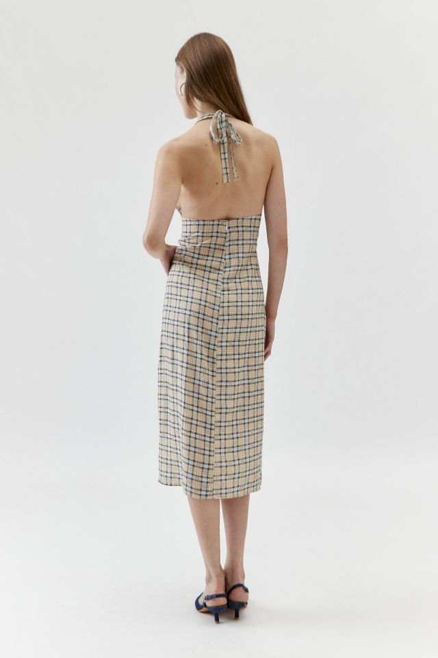 Motel Lenata Halter Midi Dress #4