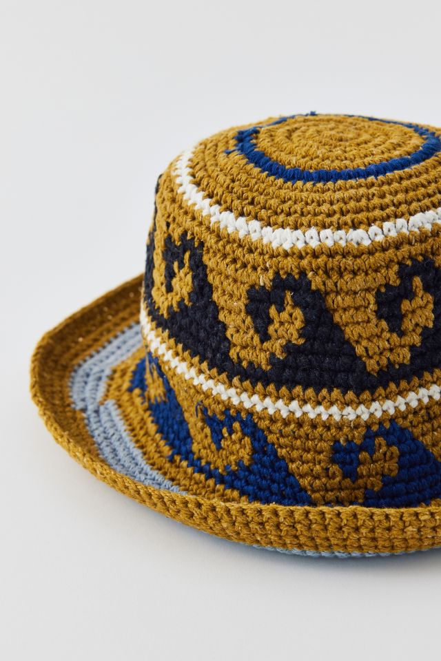 Wave Motif Bucket Hat #1