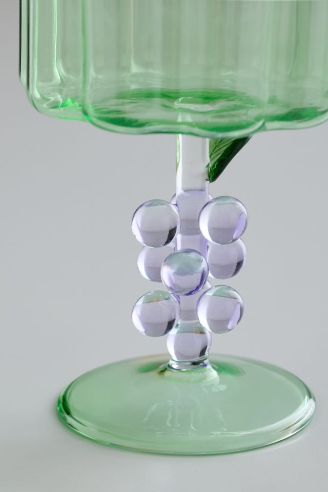 Grape Stemmed Goblet #2