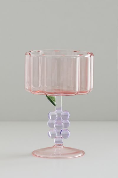 Grape Stemmed Goblet